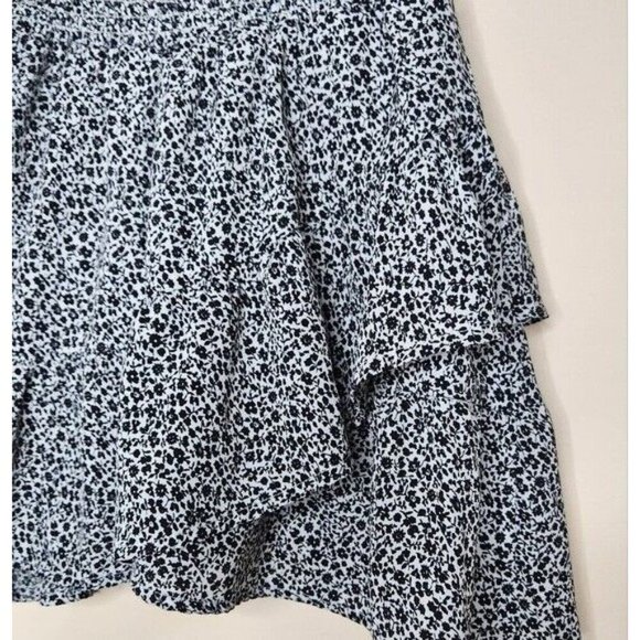 Whiteroom + cactus floral flowy ruffle mini skirt size S - Picture 2 of 4